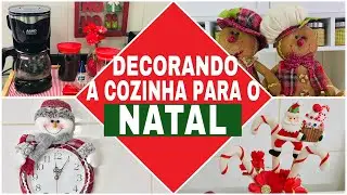 NATAL 2019 DECORANDO A COZINHA PARA O NATAL  #natal #decora&ccedil;&atilde;o #nataldecora&ccedil;&atilde;o2019 #NATAL2020