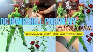 Ant Lucia | DC Bombshell Poison Ivy | Green Pin-Up ✨💚🌹💐🌸🌷🌻💮🪷🪻| Katana & Amanda Conner Harley Quinn
