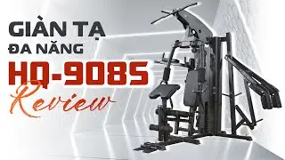 High-end HQ-908S multi-function weight rack, 52 professional gym exercises