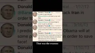 That was the reason. #foryou #viralvideo #donaldtrump #iranisraelwar #iranusrelations