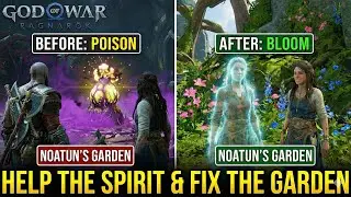 God of War Ragnar&ouml;k - Garden for the Dead Favor Walkthrough (Astrid's Spirit)