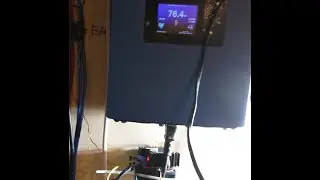 Using a boost converter to run a grid tie SUN GTIL 1000W from a 12v battery.