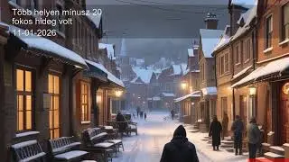 T&ouml;bb helyen m&iacute;nusz 20 fokos hideg volt