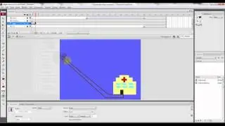 3b Flash Pro - Adding basic animation using Frame by Frame