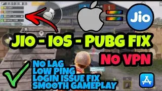 HOW TO FIX LAG, PING & LOGIN IN PUBG IOS JIO | NO VPN | STEP BY STEP TUTORIAL | JIO USERS