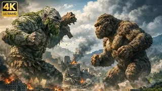 &ldquo;The Ultimate Battle: King Kong Faces the Enormous Troll &ndash; AI Cinematic Story