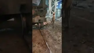 Bokaro steel plant ke sms2 mai dekhiye kaise pot ka pit cutting kiya jata hai #trending #bsl#youtube