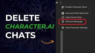 How to Delete Chats in Character.AI (LATEST GUIDE)