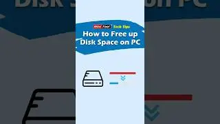 How to Free up Disk Space on PC Easily? #freeupspace #windowstips
