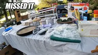 Community Yard Sale - The Last Of The Year? Look What I Bought!