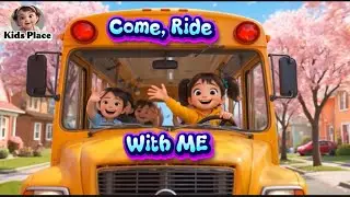 Wheels on the Bus with Chubby 🚍 | Fun Kids Song & 3D Animated Nursery Rhyme/Kids Place-Chubby