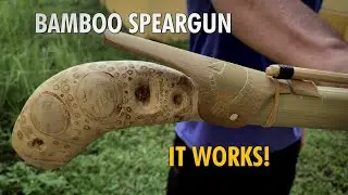 Home Made Bamboo Speargun