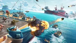 Boom beach, cuirass&eacute; S67, je passe &eacute;tape 17 avec cette attaque/d&eacute;fense (petit compte)