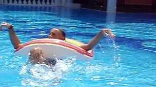 water aerobics 41 degrees Celsius
