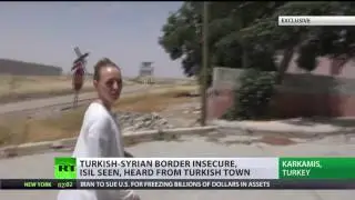 ISIS builds trenches and places mines near the Turkish border