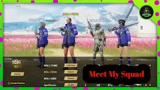 Meet My Squad In PUBG Mobile | Pritom Gaming