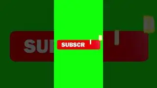 Green Screen Subscribe Play Button Animation| Free HD Green Screen Effect  #foryou #viralanimations