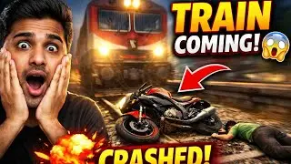 &ldquo;Indian Bike Game Railway Track Crash 🚆💥 Extreme Gameplay&rdquo;