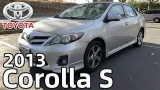 ✭2013 Toyota Corolla S - Clean Title - Clean Carfax Record! Beautiful!