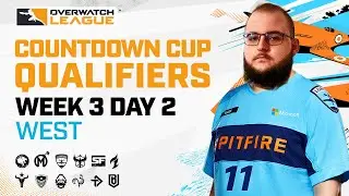 Overwatch League 2021 Season | Countdown Cup Qualifiers | Week 3 Day 2 &mdash; West