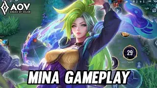 MINA FULL MOON PARTY GAMEPLAY - ARENA OF VALOR