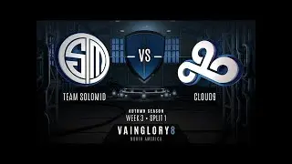 CLOUD9 vs TEAM SOLOMID GAME 2 - SEMIFINALS - Vainglory 8 NA | Split 1 - Week 3