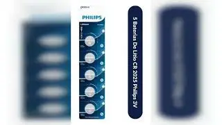 Review: Pilha Bateria CR-2025 Bot&atilde;o Para Rel&oacute;gio Alarmes Placa M&atilde;e 5 pe&ccedil;as