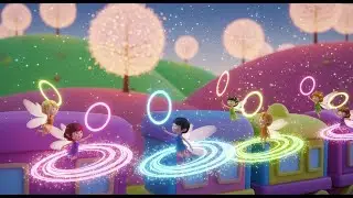Choo Choo Train &ndash; Cotton Candy Rail | Sweet Kids Train Song | Magical Candy Adventure