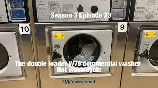 Laundromat day S3 Episode 23 Wascomat Junior W75 Washer (Full load) washday.