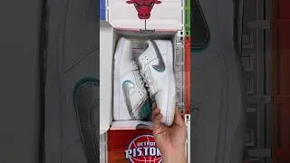 #Nike Dunk SB white diamond