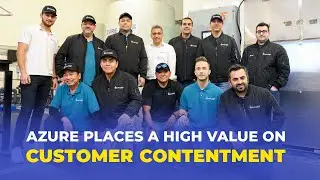 Azure places a high value on customer contentment
