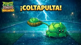 Tormenta en la piscina y la nueva Coltapulta | Plants vs Zombies Replanted Fase 4-10