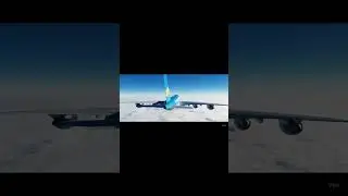 Vietnam Airlines A380 Flying High Above Clouds | Realistic Sky View with Alka Yagnik's 