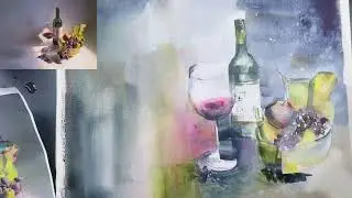 513회 정물수채화 쉽게 그려봐요 / EASY STILLLIFE WATERCOLOR DRAWING