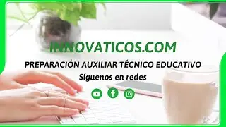 Jornada de Presentación de la Preparación para la Oposición Auxiliar Técnico Educativo (ATE) 2021