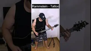Rammstein - Tattoo (Guitar Cover)