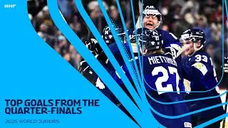 Top 5 Goals from the quarter-finals | 2026 #WorldJuniors