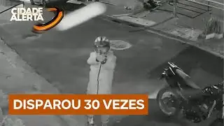 'Rei da rua' se irrita com denúncia de vizinha e atira 30 vezes contra a casa dela