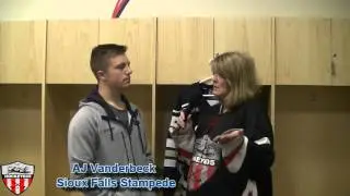 #22 AJ Vanderbeck @Vandy_97 of @SFStampede