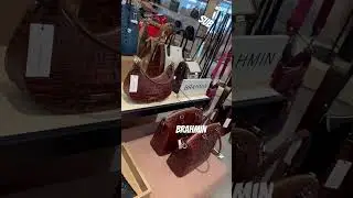 BRAHMIN DUXBURY Satchel COSTAL BLUE SO BEAUTIFUL & Crossbody bags MACYS #brahmin #macys