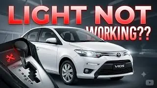 GEAR SHIFTER PANEL LIGHT REPLACEMENT - TOYOTA VIOS/YARIS/BELTA