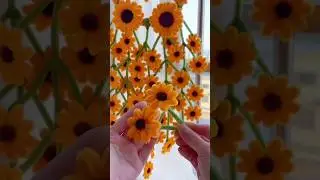 Handmade diy pipe cleaner daisy flowers#diy #gift #diyflower #diycrafts #flowercraft #flower #craft