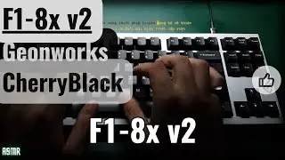 F1-8x v2 | Cherry Black | KeeBeats
