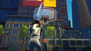 Sink Baskets at the NBA 75 All-Star Hub - Fortnite Challenge Guide