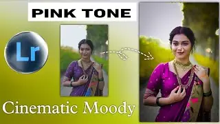 Lightroom Pink tone colour grading |cinematic pink yellow tone editing 