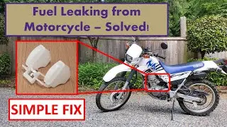 Fuel Leaking from Motorcycle – Solved!