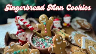 How to Make Perfect Gingerbread Man cookies at home| Easy Holiday Recipe | Gingerbread Man Cookies