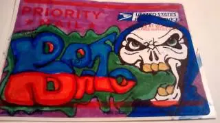 New graffiti sticker characters by betojimenez