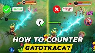How to Counter Gatotkaca | Weak Picks | Counter Picks | MLBB