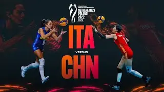 🇮🇹 ITA vs. 🇨🇳 CHN - Highlights  Quarter Finals| Women's World Championship 2022